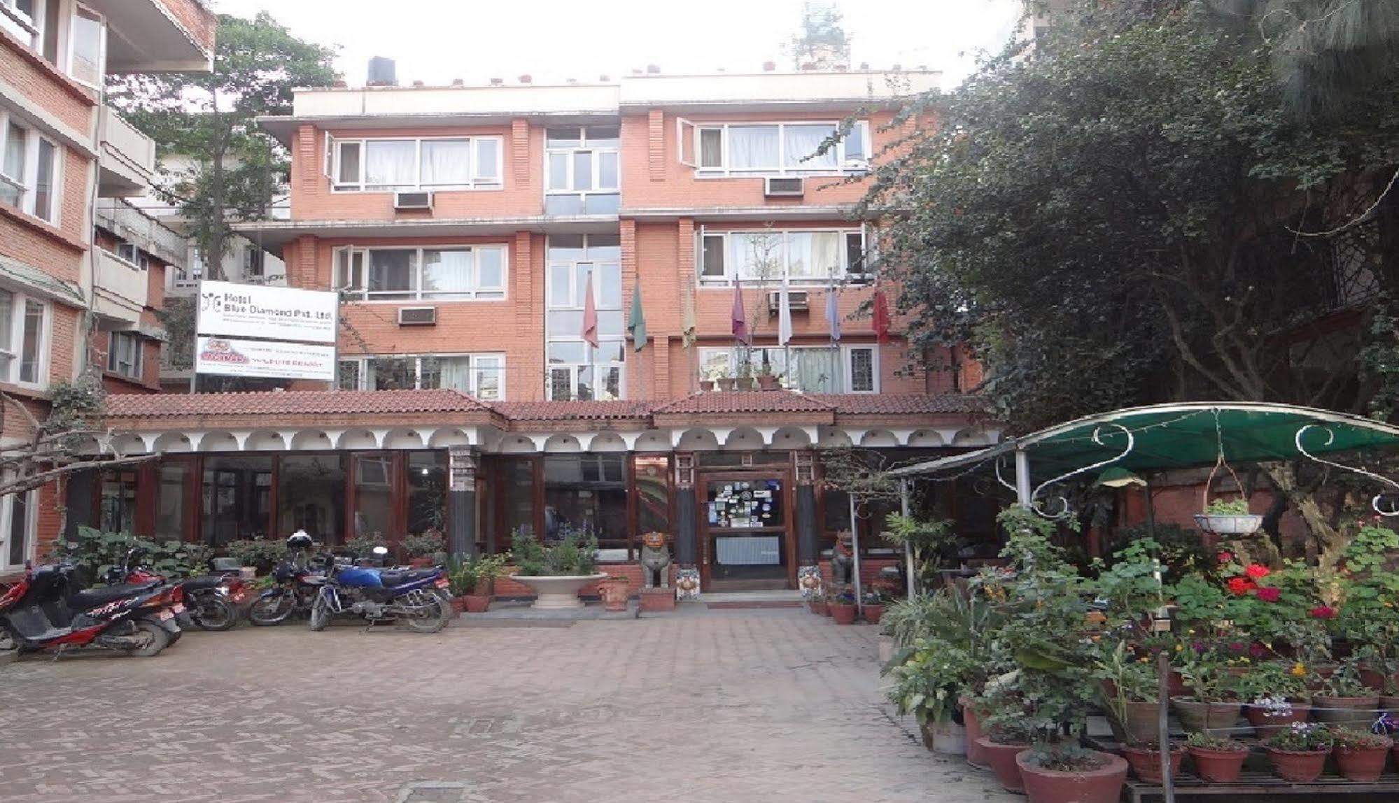 Hotel Blue Diamond Kathmandu Exterior photo